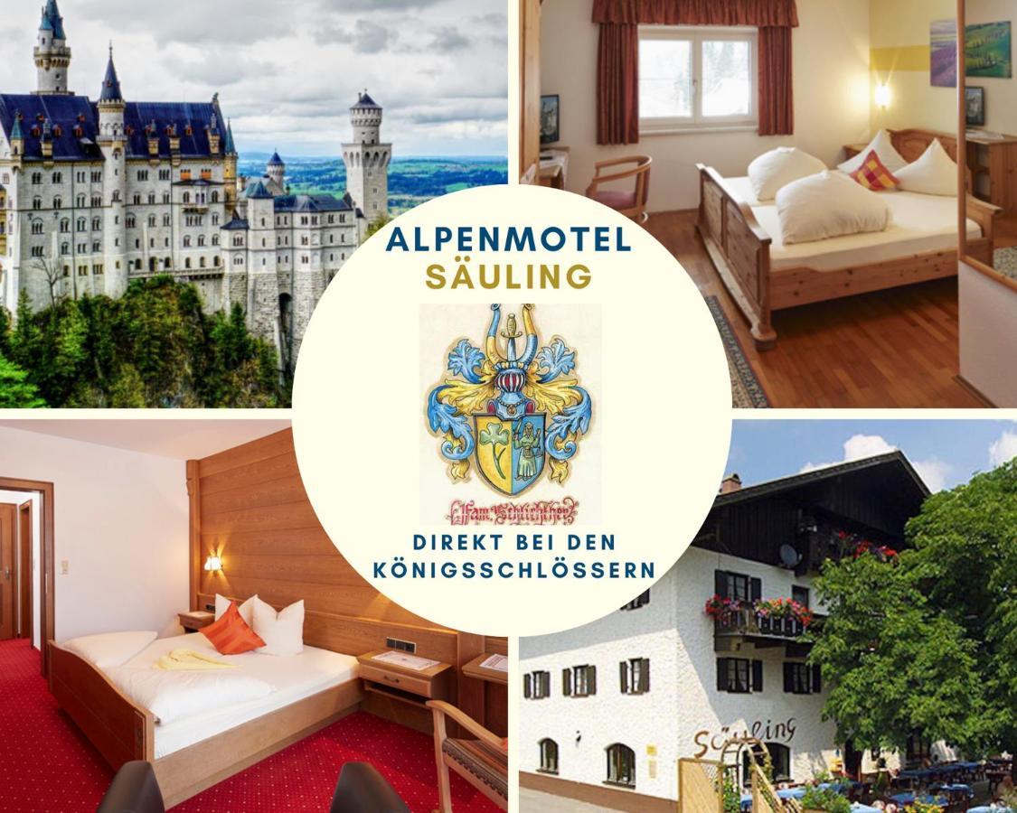 Alpenmotel Saeuling Pinswang Exterior foto