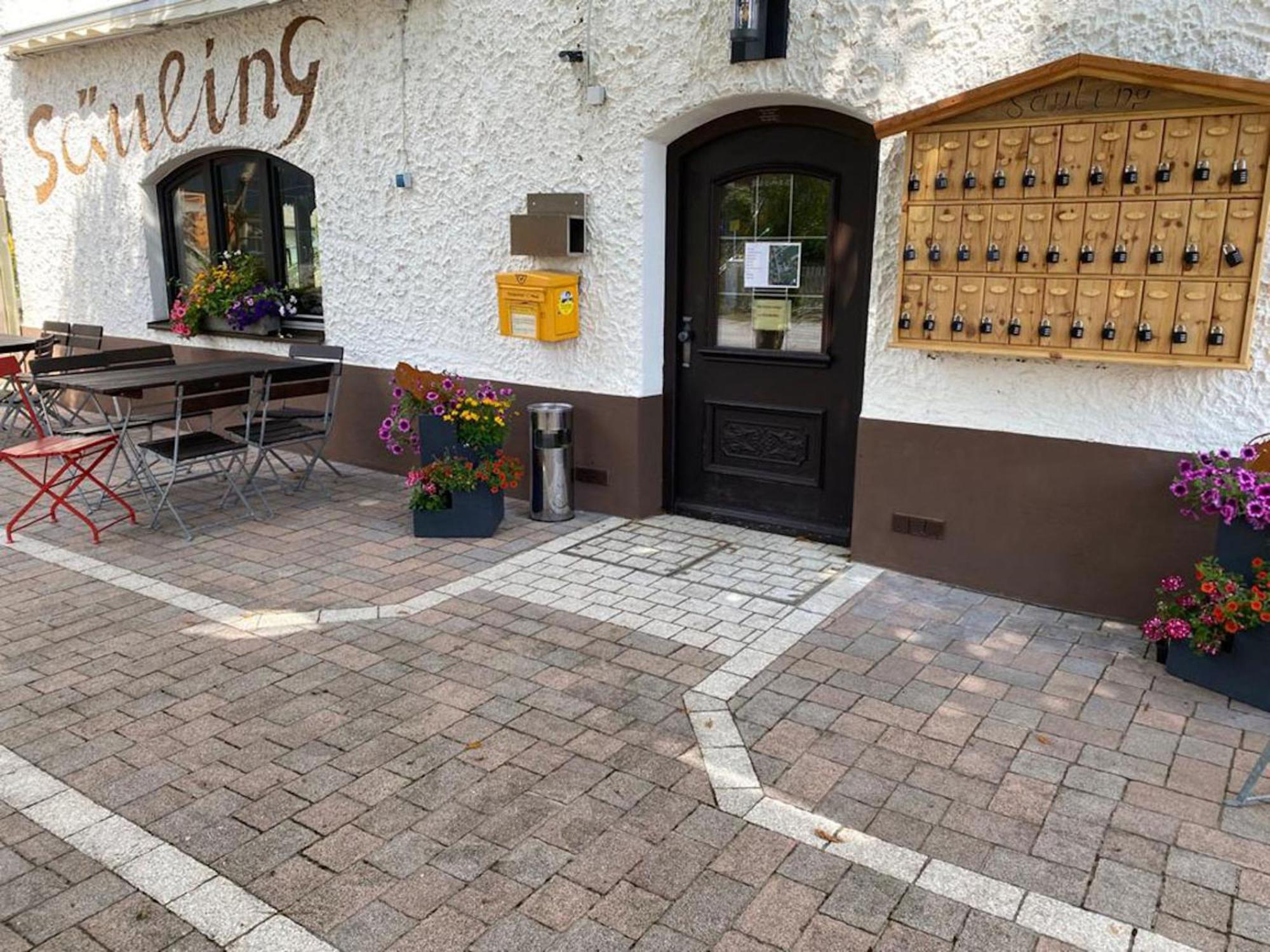 Alpenmotel Saeuling Pinswang Exterior foto