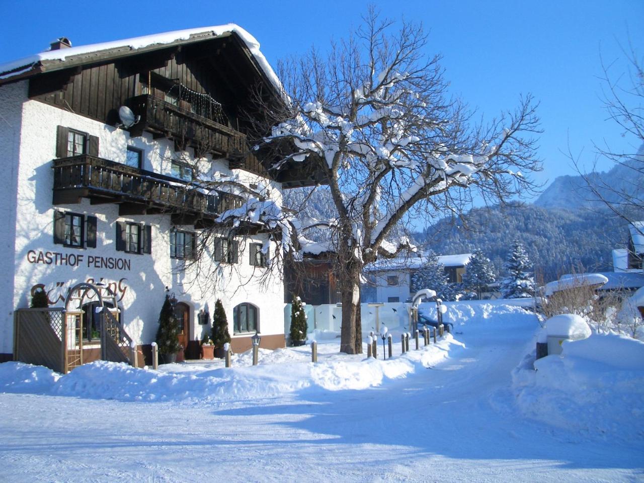 Alpenmotel Saeuling Pinswang Exterior foto
